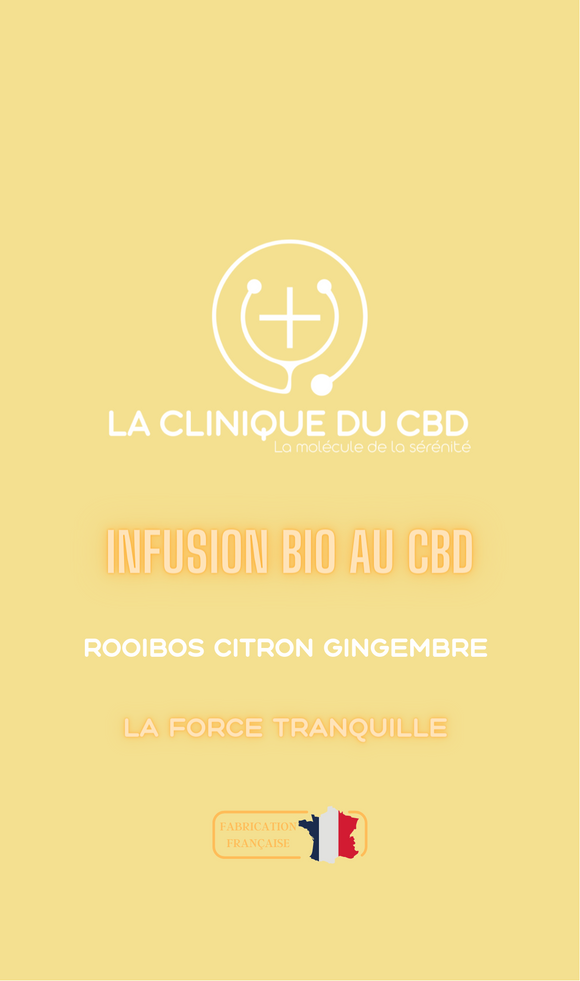 Infusion Rooibos Citron Gingembre CBD Bio 50g