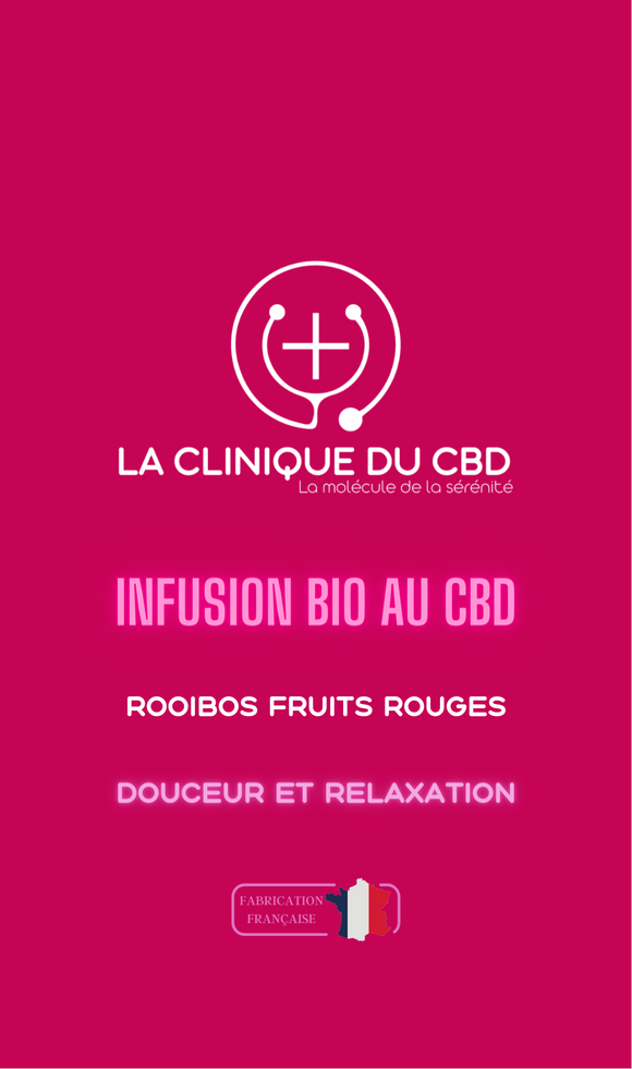 Infusion Rooibos Fruits Rouges CBD Bio 50g